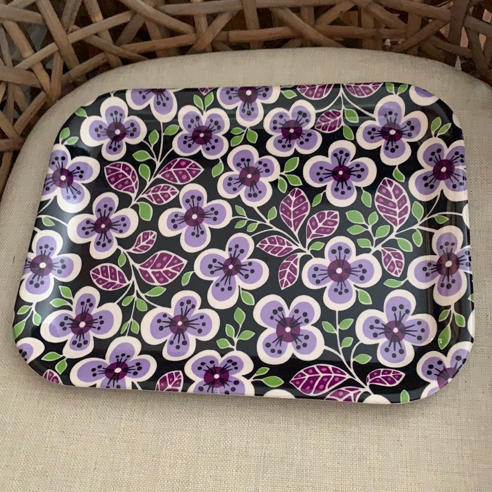 COPY - New Vera Bradley Plum Peter Tray NWT